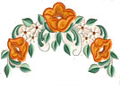Pastel Tulips Embroidery Designs