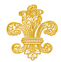 The Golden Symbols Embroidery Designs Set