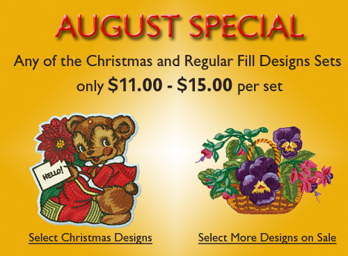 Embroidery Designs on Sale
