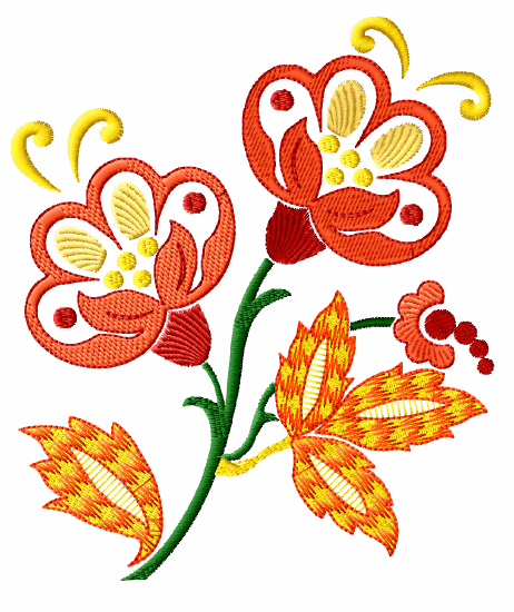 ABC Machine Embroidery Designs Fantasy Flowers Designs