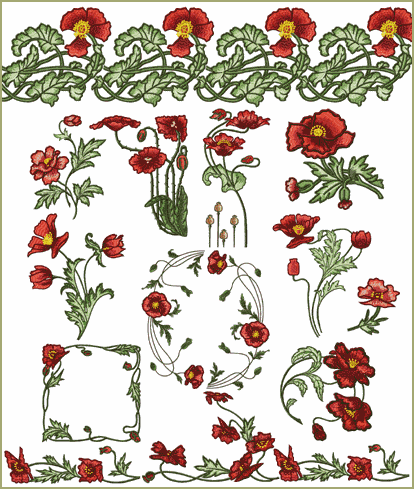 Designs For Embroidery. Embroidery Designs,