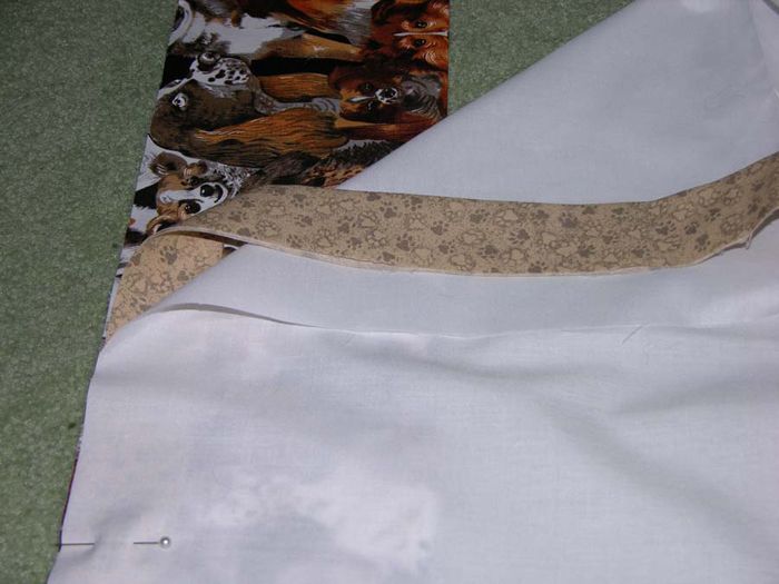 Amazing Three Seam Pillow Cases with Venice Initials - step 1