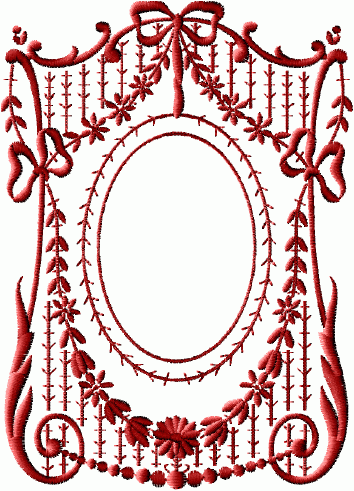 picture frame designs. Harp Frame Stitches:
